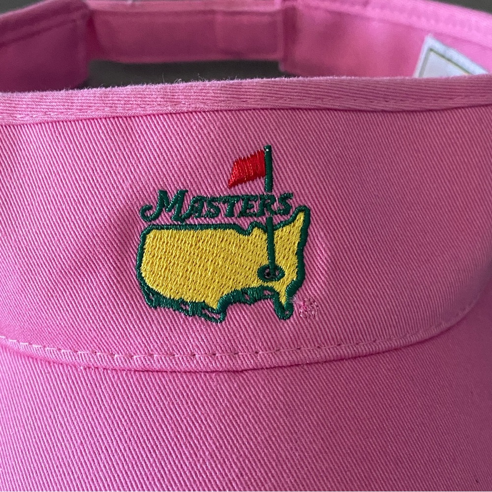 Masters Golf Women’s Pink Visor Augusta National Tournament - Picture 7 of 8